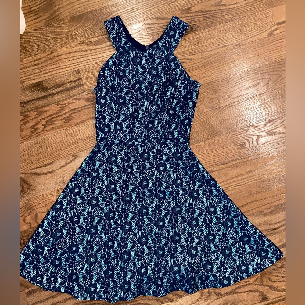 Lord & Taylor Design Lab Lace Fit & Flare Dress Size XS